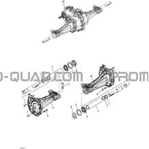 Transmission pour Can-am Toutes les cylindrées 2005 Sarasota 1000