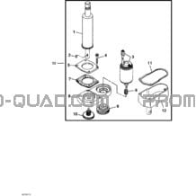 Option pour Can-am Toutes les cylindrées 2005 Sarasota 1000