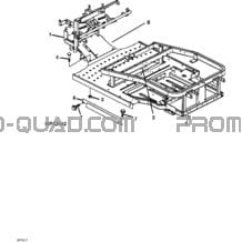 Système Châssis pour Can-am Toutes les cylindrées 2005 Sarasota 1000
