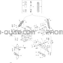Suspension Avant pour Can-am Toutes les cylindrées 2005 Traxter 5 Speed