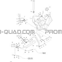 Système Alimentation pour Can-am Toutes les cylindrées 2005 Traxter CVT (500
