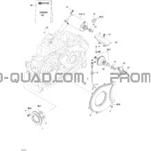 Démarreur Électrique pour Can-am Toutes les cylindrées 2005 Traxter CVT (500