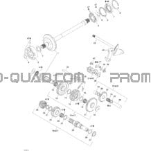 Changement De Rapports pour Can-am Toutes les cylindrées 2005 Traxter CVT (500