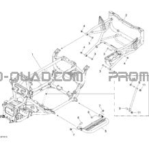 Châssis pour Can-am Toutes les cylindrées 2005 Traxter CVT (500
