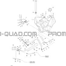 Réservoir Essence pour Can-am Toutes les cylindrées 2005 Traxter Max CVT 650