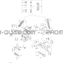 Suspension Avant pour Can-am Toutes les cylindrées 2005 Traxter Max CVT 650