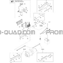 Treuil pour Can-am Toutes les cylindrées 2005 Traxter Max CVT 650