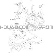 Système Alimentation pour Can-am Toutes les cylindrées 2005 Traxter Max Std & Max XT