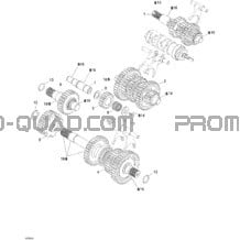 Poulie Menée pour Can-am Toutes les cylindrées 2005 Traxter Max Std & Max XT