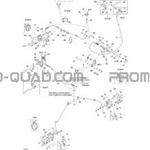 Freins pour Can-am Toutes les cylindrées 2005 Traxter Max Std & Max XT
