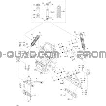 Suspension Avant pour Can-am Toutes les cylindrées 2005 Traxter Max Std & Max XT