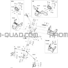 Système Direction pour Can-am Toutes les cylindrées 2005 Traxter Max Std & Max XT