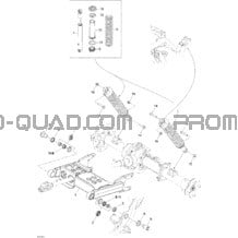 Suspension Arrière pour Can-am Toutes les cylindrées 2005 Traxter Max Std & Max XT