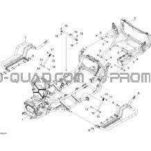 Châssis pour Can-am Toutes les cylindrées 2005 Traxter Max Std & Max XT