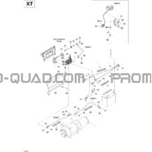Câblage Électrique pour Can-am Toutes les cylindrées 2005 Traxter Max Std & Max XT