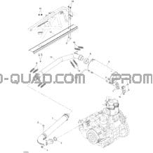 Système Échappement pour Can-am Toutes les cylindrées 2005 Traxter XL