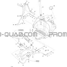 Système Alimentation pour Can-am Toutes les cylindrées 2005 Traxter XL
