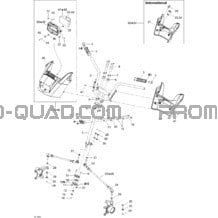 Système Direction pour Can-am Toutes les cylindrées 2005 Traxter XL
