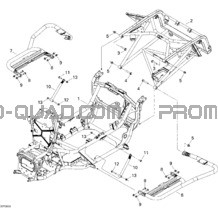 Châssis pour Can-am Toutes les cylindrées 2005 Traxter XL