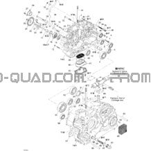 Carter pour Can-am Toutes les cylindrées 2005 Traxter XT