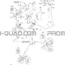 Freins pour Can-am Toutes les cylindrées 2005 Traxter XT