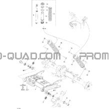 Suspension Arrière pour Can-am Toutes les cylindrées 2005 Traxter XT