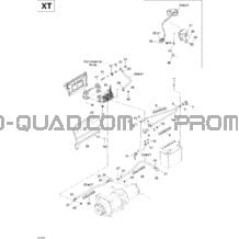 Câblage Électrique pour Can-am Toutes les cylindrées 2005 Traxter XT