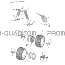Front Wheel pour Can-am Toutes les cylindrées 2006 strokes