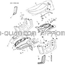 Body Cover pour Can-am Toutes les cylindrées 2006 strokes