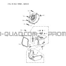 Couvercle De Ventilateur pour Can-am Toutes les cylindrées 2006 strokes