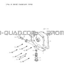 Crankcase Cover pour Can-am Toutes les cylindrées 2006 strokes