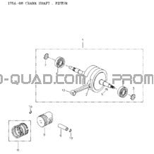 Vilebrequin et Pistons pour Can-am Toutes les cylindrées 2006 strokes