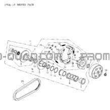 Poulie pour Can-am Toutes les cylindrées 2006 strokes