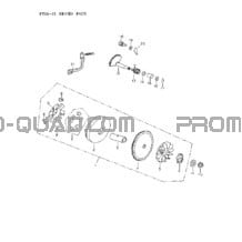 Poulie Motrice pour Can-am Toutes les cylindrées 2006 strokes