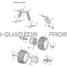 Suspension Avant pour Can-am Toutes les cylindrées 2006 strokes