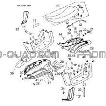 Carosserie et Accessoires pour Can-am Toutes les cylindrées 2006 strokes