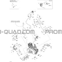 Moteur Et Support Moteur pour Can-am Toutes les cylindrées 2006 Outlander 400 XT 4 X 4