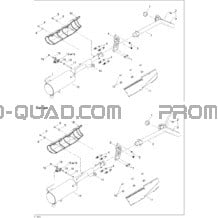 Système Échappement pour Can-am Toutes les cylindrées 2006 Outlander 400 XT 4 X 4