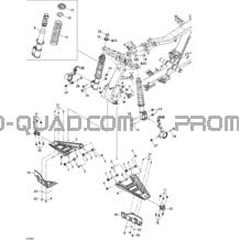 Suspension Avant pour Can-am Toutes les cylindrées 2006 Outlander 400 XT 4 X 4