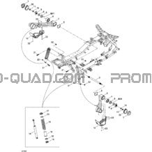 Suspension Arrière pour Can-am Toutes les cylindrées 2006 Outlander 400 XT 4 X 4