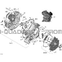 Carter pour Can-am Toutes les cylindrées 2006 Outlander 800 STD 4 X 4