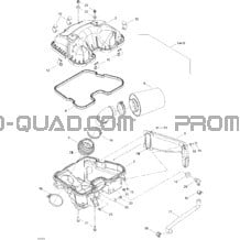 Silencieux Admission pour Can-am Toutes les cylindrées 2006 Outlander 800 STD 4 X 4