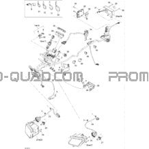 Accessoires Électriques STD pour Can-am Toutes les cylindrées 2006 Outlander 800 STD 4 X 4