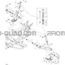 Suspension Arrière pour Can-am Toutes les cylindrées 2006 Outlander 800 XT 4 X 4