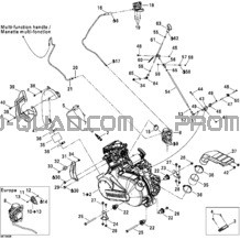 Moteur Et Support Moteur pour Can-am Toutes les cylindrées 2006 Outlander MAX 400 XT 4 X 4