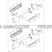 Système Échappement pour Can-am Toutes les cylindrées 2006 Outlander MAX 400 XT 4 X 4