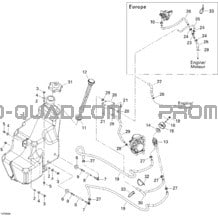 Système Alimentation pour Can-am Toutes les cylindrées 2006 Outlander MAX 400 XT 4 X 4