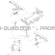 Suspension Arrière pour Can-am Toutes les cylindrées 2006 Outlander MAX 400 XT 4 X 4