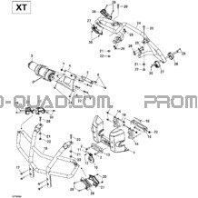 Carrosserie Et Accessoires pour Can-am Toutes les cylindrées 2006 Outlander MAX 400 XT 4 X 4