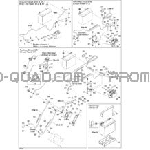 Système Électrique pour Can-am Toutes les cylindrées 2006 Outlander MAX 400 XT 4 X 4